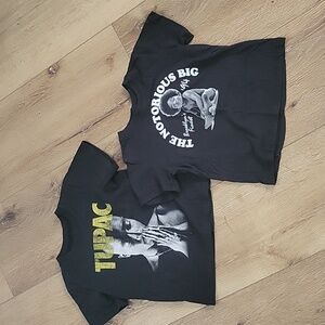 Toddler Tupac and B.I.G shirt